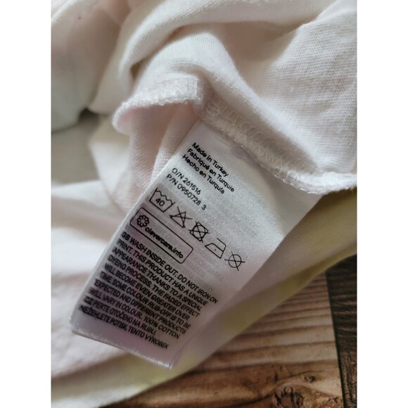 Divided By H&M Mickey Mouse Disney T-Shirt Size Large Tie Dye PreOwned - Picture 8 of 10